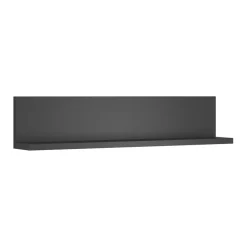 Mensola 150x32h cm per parete attrezzata antracite Megan Gihome®