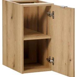 Mobile bagno sospeso 60cm con colonna rovere Rovery