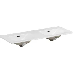 Mobile bagno sospeso fresato 120cm con lavabo 4 cassetti beige Sand