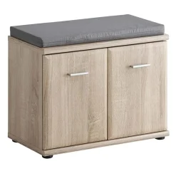 Mobile ingresso 90x203h cm con attaccapanni rovere sonoma Arizona Gihome®