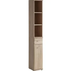 Mobile ingresso 90x203h cm con attaccapanni rovere sonoma Arizona Gihome®