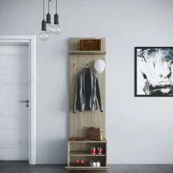 Mobile ingresso 60x190h cm rovere sonoma scuro London