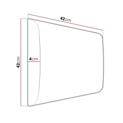 Mobile ingresso 85x206h cm rovere rustico rosa Welly 2