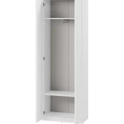 Mobile multiuso ingresso 69x200h cm appendiabiti bianco Accent