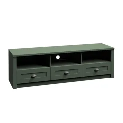 Mobile porta TV 158x49h cm 3 cassetti verde Provenza