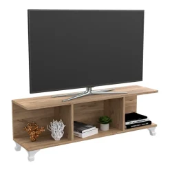 Mobile porta TV 120x34h cm moderno rovere Nevil