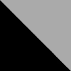 Ombrellone da giardino con braccio laterale 300x300cm grigio nero Livia