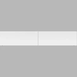 Parete attrezzata 226x140h cm bianco rovere Fusion 2