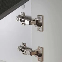 Parete attrezzata 310x190h cm soggiorno bianco lucido pino nero York Gihome®