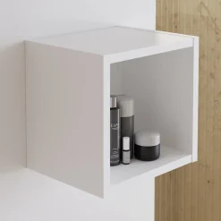 Pensile cubo 27x28h cm bianco opaco Corallo