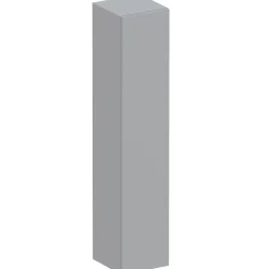 Pensile verticale 29x138h cm 1 anta reversibile moderno grigio scuro Sunset