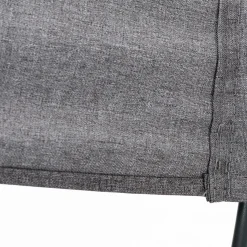 Poltrona sospesa a dondolo da giardino 136x196h cm grigio Flora