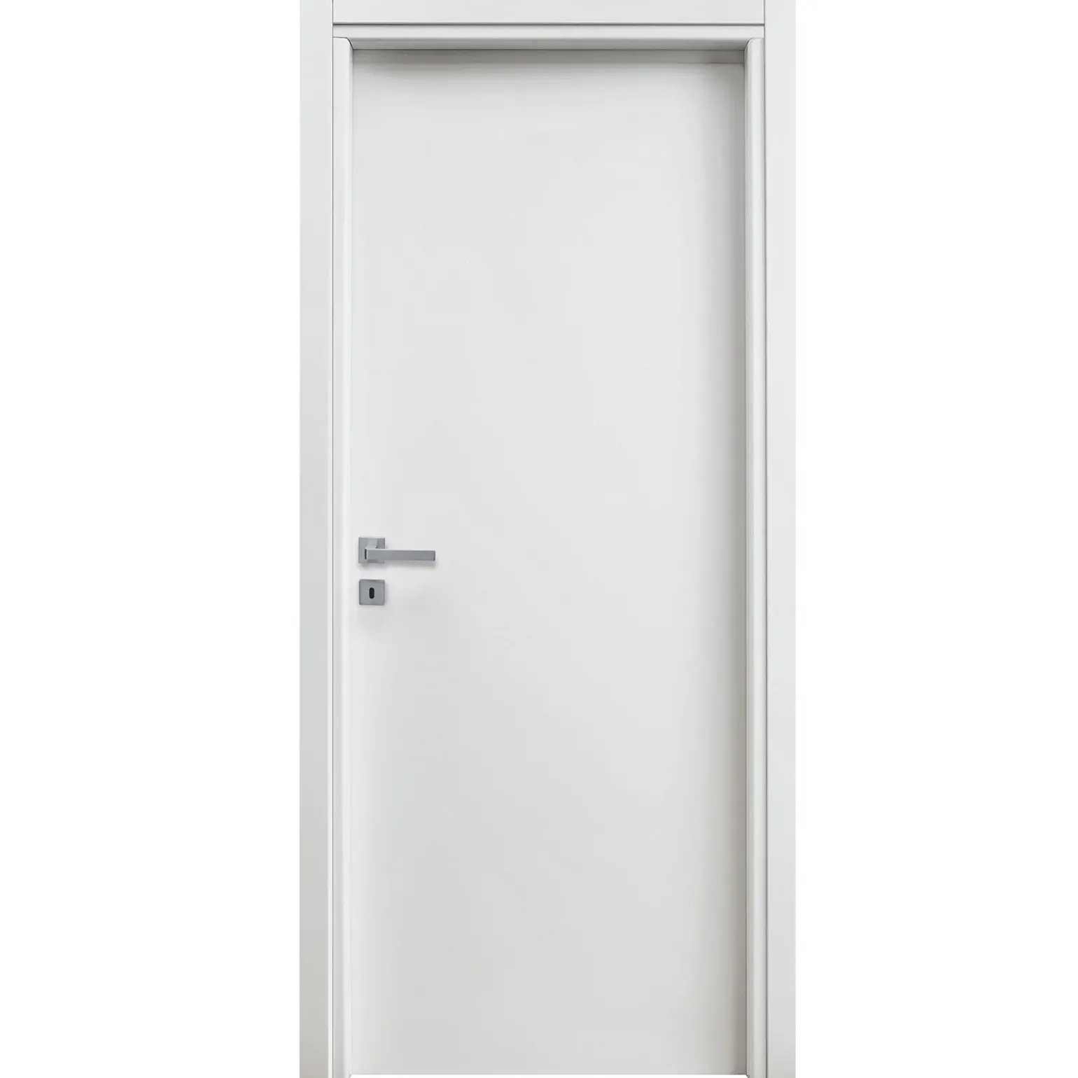 Porta battente reversibile per interni 90x210h cm bianca Niagara