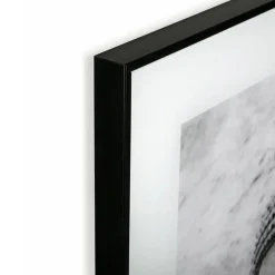 Quadro da parete design con stampa Buddha 50x50cm bianco nero Roia