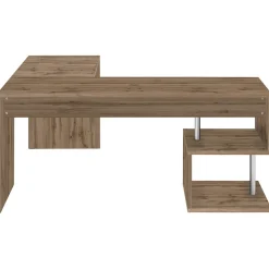 Scrivania angolare ufficio 180x78cm rovere ErgoDesk