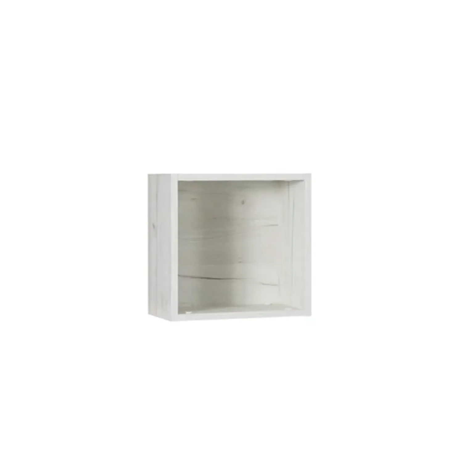 Scrivania moderna 120x60h cm con 3 cubotti bianco pino grigio blu Maya Gihome®