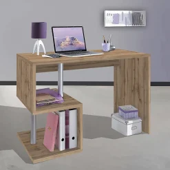 Scrivania ufficio 100x78cm rovere ErgoDesk