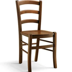 Sedia da pranzo stile arte povera noce Naomi Gihome®