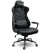 Sedia da ufficio ecopelle design moderno con ruote nero Ergosupport