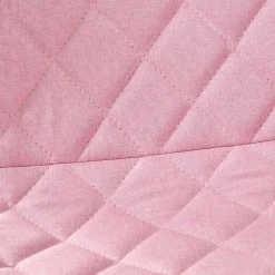 Sedia per scrivania ragazzi in tessuto ecopelle rosa bianco Bilbao