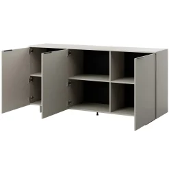 Set mobili soggiorno completo grigio Stone 2