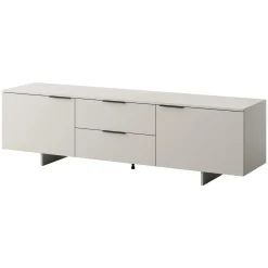 Set mobili soggiorno completo grigio Stone 2