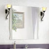 Specchio da parete 80x80cm bianco Brigit