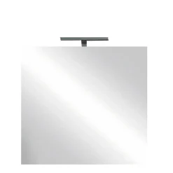Specchio moderno con un LED 60x75cm vetro Premier