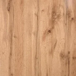 Tavolino da salotto moderno design 67x67cm rovere nodato nero Kobe