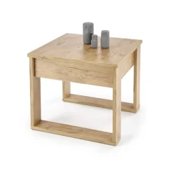 Tavolino da salotto moderno 60x52cm rovere Libano