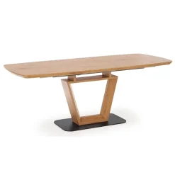 Tavolo allungabile 160/220cm da pranzo rovere dorato Peonia Gihome®