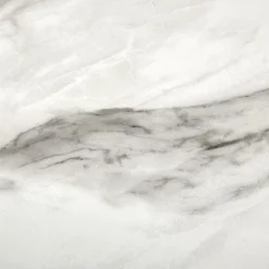 Tavolo allungabile moderno 160/220cm marmo bianco nero Isaia