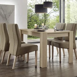 Tavolo 137/185cm allungabile moderno samoa Olimpo Obsession