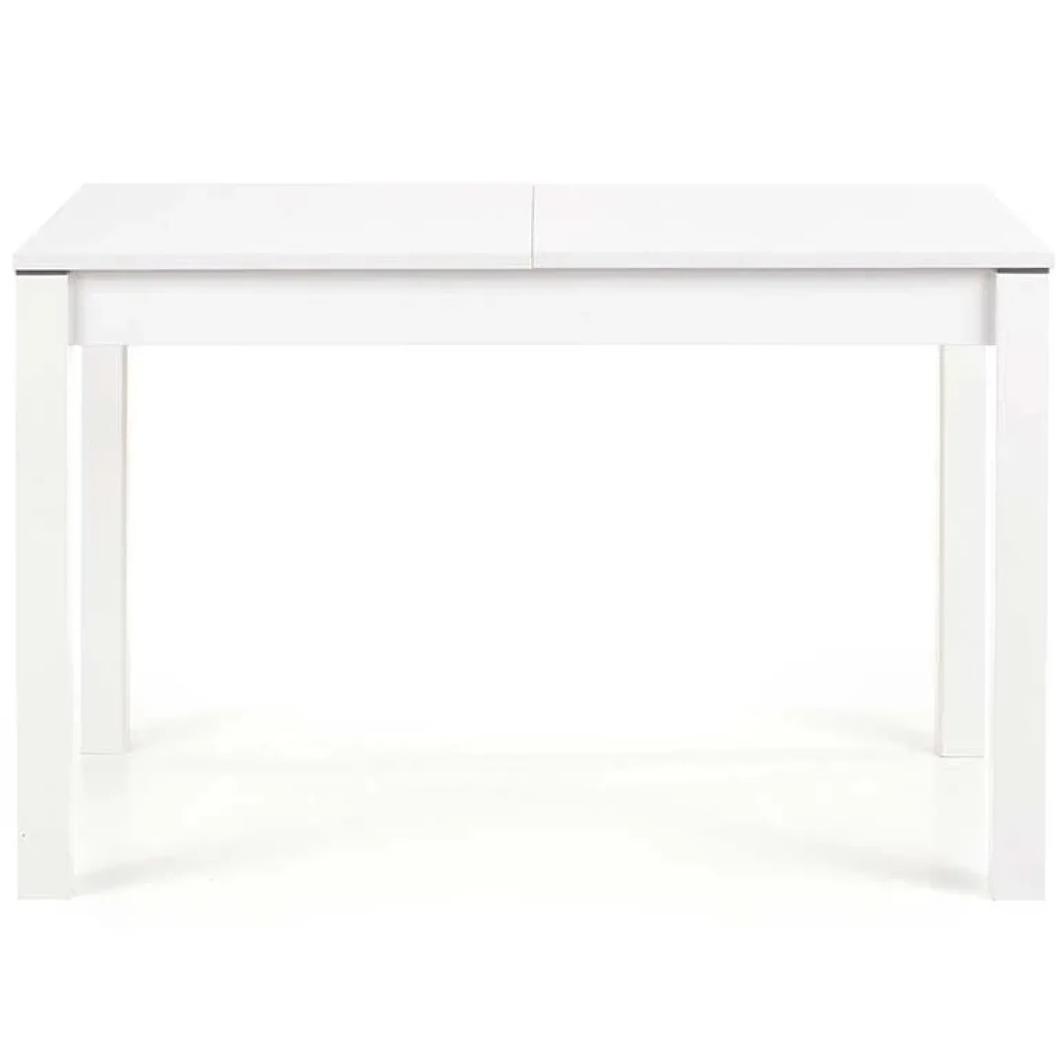 Tavolo 118/158cm allungabile salvaspazio moderno bianco Iceberg