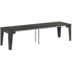 Tavolo 54/306cm consolle allungabile ossido Grace Gihome®