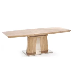 Tavolo da pranzo allungabile moderno 160/220cm rovere sonoma Crono
