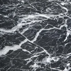 Tavolo da pranzo moderno 160x90cm marmo nero oro Stella