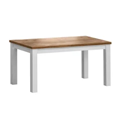 Tavolo da pranzo 160x90cm bianco frassinato rovere Provenza