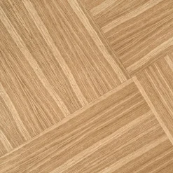 Tavolo 120x120cm rotondo da pranzo rovere chiaro nero Reno