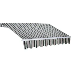 Tenda da sole a bracci unito 300x200cm righe verdi Orsus
