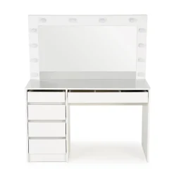 Toeletta da trucco con specchio 120x140cm con LED bianco Cherie