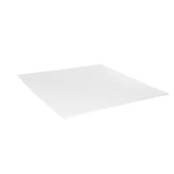 Topper matrimoniale king size 200x200cm trapuntato imbottito con elastici bianco Corsica